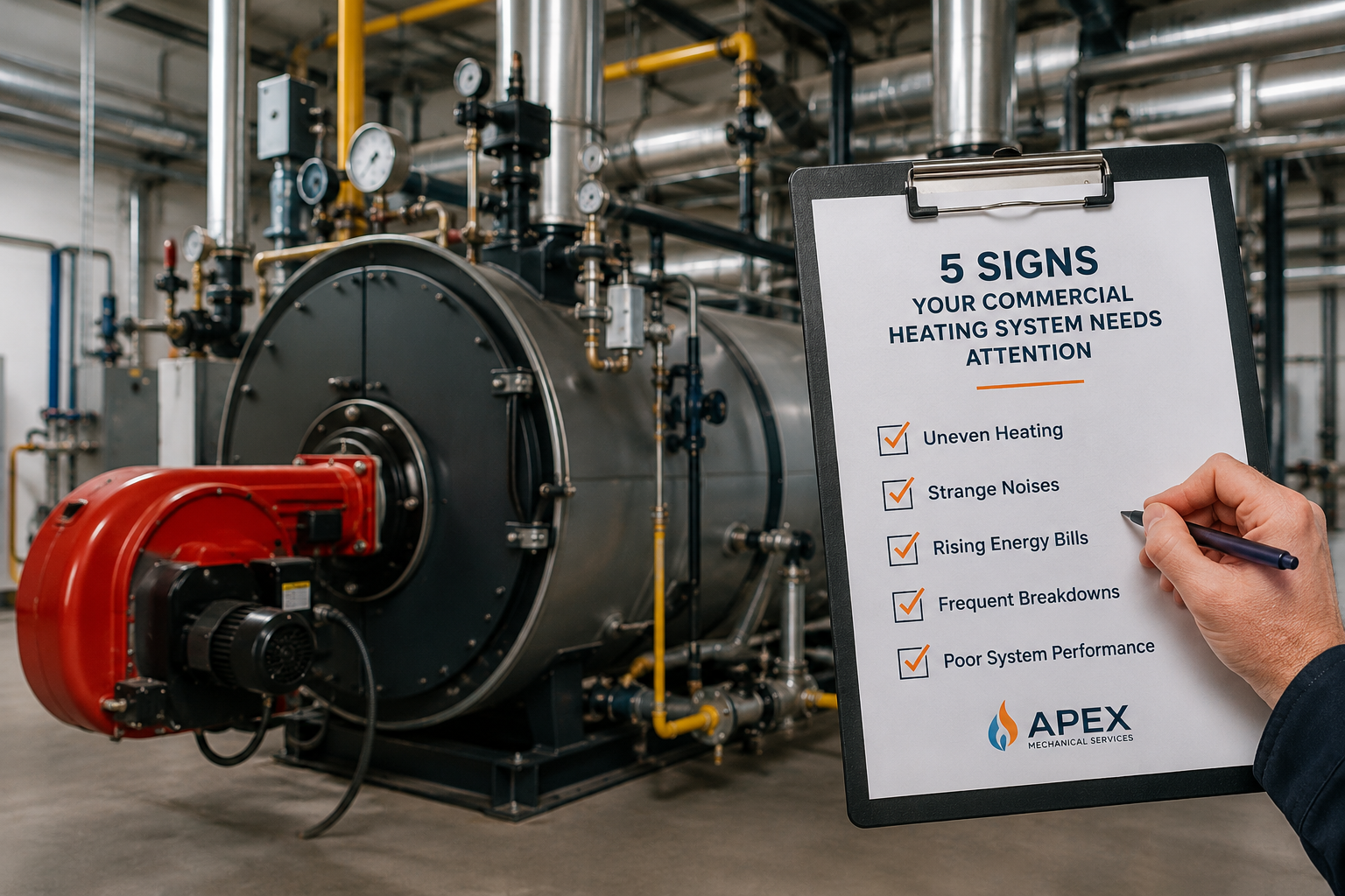 5 Signs Your Commercial Heating System Needs Attention